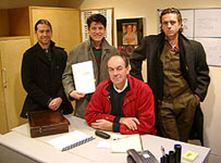 Signing contract with Endeavour Records